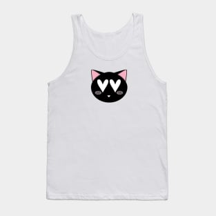 Kawaii Kitty Love Tank Top